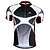 cheap Women&#039;s Cycling Clothing-Nuckily Men&#039;s Cycling Jersey Short Sleeve Bike Jersey Top with 3 Rear Pockets Mountain Bike MTB Road Bike Cycling Breathable Quick Dry Back Pocket Black+Gray Patchwork Polyester Sports Clothing