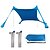 billige Telt, baldakiner og ly-4 person Camping Shelter Outdoor UV Resistant Rain Waterproof Fast Dry Single Layered Poled Camping Tent 2000-3000 mm for Beach Camping / Hiking / Caving Traveling UV Lycra Spandex 200*200*170 cm