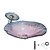 Недорогие Раковины-чаши-умывальник для ванной / смеситель для ванной / монтажное кольцо для ванной Современный - Закаленное стекло Круглый Vessel Sink