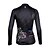 cheap Women&#039;s Cycling Clothing-ILPALADINO Women&#039;s Long Sleeve Cycling Jersey Winter Fleece Elastane Black Funny Fashion Bike Jersey Top Mountain Bike MTB Road Bike Cycling Thermal Warm Fleece Lining Ultraviolet Resistant Sports