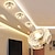 voordelige Plafondlampen-1-licht 10 cm led kristal plafondlamp uniek ontwerp verzonken verlichting gegalvaniseerde moderne luxe stijl kristallen veranda licht gang lamp gangpad licht ac110-240v 3w