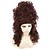 abordables Perruques de déguisement-cosplay costume perruque synthétique perruque bouclés bouclés perruque longue auburn foncé #33 cheveux synthétiques femmes rouge strongbeauty