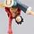 halpa Anime-toimintafiguurit-Anime Toimintahahmot Innoittamana One Piece Monkey D. Luffy PVC 18 cm CM Malli lelut Doll Toy / kuvio / kuvio