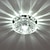 preiswerte Einbauleuchten-1-flammig 10 cm LED-Kristall-Deckenleuchte einzigartiges Design Einbauleuchten galvanisierte moderne Luxus-Stil Kristall-Veranda-Licht Flurlampe Ganglicht AC110-240V 3W