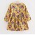 tanie Casualowe sukienki-Kids Little Girls&#039; Dress Dusty Rose Floral Yellow Blushing Pink Royal Blue Long Sleeve Basic Dresses