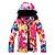billiga Skid- och snowboardkläder-ARCTIC QUEEN Women&#039;s Ski Jacket with Pants Skiing Camping / Hiking Snowboarding Windproof Warm Ski POLY Eco-friendly Polyester Pants / Trousers Bib Pants Top Ski Wear / Winter