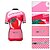 cheap Women&#039;s Cycling Clothing-XINTOWN Women&#039;s Short Sleeve Cycling Jersey Red Plus Size Bike Top Mountain Bike MTB Road Bike Cycling Breathable Quick Dry Back Pocket Sports Terylene Clothing Apparel / Stretchy / Sweat-wicking