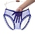 baratos Calcinhas-Mulheres Tamanhos Grandes Com Corte Renda Lingerie de Renda Sólido Estilo Cueca Cueca Boxer Com Stretch Cintura Baixa Super Sexy Roxo M