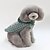 cheap Dog Clothes-Dog Coat Puppy Clothes British Slogan Casual / Daily Warm Ups Outdoor Winter Dog Clothes Puppy Clothes Dog Outfits Green Gray Costume for Girl and Boy Dog Cotton S M L XL XXL