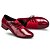cheap Ballroom Shoes &amp; Modern Dance Shoes-Men&#039;s Dance Shoes Modern Shoes Ballroom Shoes Sneaker Splicing Thick Heel Dark Red