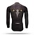 cheap Men&#039;s Clothing Sets-XINTOWN Men&#039;s Cycling Jersey with Bib Tights Long Sleeve Mountain Bike MTB Road Bike Cycling Winter Black Eagle Bike Pants / Trousers Jersey Bib Tights Mesh Spandex Elastane 3D Pad Breathable / Lycra