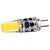 billige Bi-pin lamper med LED-4stk 4 W LED-lamper med G-sokkel 350 lm G4 T 1 LED perler COB Dekorativ Varm hvit Hvit 12 V