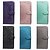 levne Ostatní pouzdra-Phone Case For Google Full Body Case Leather Wallet Card Google Pixel 3 Google Pixel 3 XL Wallet Card Holder with Stand Mandala Hard PU Leather