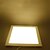 levne Žárovky-zdm 1pc 18w 1600-1700 lm čtvercový plochý led panel panel světlo lampultra-tenké led vestavěné stropní světlo přírodní bílá / studená bílá / teplá bílá ac85-265v