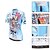 cheap Men&#039;s Clothing Sets-XINTOWN Women&#039;s Short Sleeve Cycling Jersey with Shorts Light Blue Plus Size Bike Shorts Pants / Trousers Jersey Breathable Quick Dry Ultraviolet Resistant Back Pocket Limits Bacteria Sports Lycra