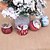 cheap Party Supplies-Christmas / Party / Evening Party Accessories Apothecary Candy Jar / Ornaments / Favor Decoration Color Block Iron Christmas / Santa Suits / Snowman
