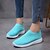 cheap Women&#039;s Athletic Shoes-Women&#039;s Athletic Shoes Low Heel Mesh Casual Walking Shoes Fall Pink / Blue / Black