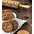 abordables Utensilios de panadería y repostería-1pc madera navidad premium llegada para galletas utensilios para hornear con rodillo animal