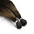 levne Příčesky Fusion-Neitsi Fusion / I Tip Rozšíření lidský vlas Volný Přírodní vlasy Příčesky z pravých vlasů Brazilské vlasy Černá Hnědá 25ks Párty Dámské Černá