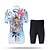cheap Men&#039;s Clothing Sets-XINTOWN Women&#039;s Short Sleeve Cycling Jersey with Shorts Light Blue Plus Size Bike Shorts Pants / Trousers Jersey Breathable Quick Dry Ultraviolet Resistant Back Pocket Limits Bacteria Sports Lycra