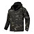 cheap Hunting Jackets-Men&#039;s Hoodie Jacket Hunting Jacket Outdoor Thermal Warm Windproof Rain Waterproof Breathable Autumn / Fall Winter Solid Color Camo / Camouflage Softshell Jacket Winter Jacket Coat Softshell Long