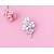 cheap Pins and Brooches-Women&#039;s Brooches Classic Flower Shape Stylish Brooch Jewelry Silver For Daily Festival