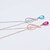 cheap Jewelry Sets-Women&#039;s Drop Earrings Choker Necklace Classic Simple Earrings Jewelry Pink / Blue For Daily Festival 1 set