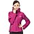 cheap Softshell, Fleece &amp; Hiking Jackets-Cikrilan Women&#039;s Water-Resistant Softshell Jacket with Removable Hood Lightweight Fleece Lined Winter Jacket Outdoor Thermal Warm Breathable Windproof Trekking Sports Coat Top Running Travel
