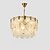 ieftine Design Stil Lumânare-12 becuri 60 cm candelabru auriu pandantiv sticlă galvanizat șic și modern 110-120v 220-240v