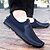 cheap Men&#039;s Slip-ons &amp; Loafers-Men&#039;s Loafers &amp; Slip-Ons Moccasin Casual Daily Leather PU Non-slipping White Black Blue Fall