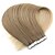 abordables Extensiones de cabello con adhesivo-Neitsi Adhesivo Extensiones de Pelo Natural Recto Pelo Natural Extensiones Naturales 1 paquete Mujer Rubio beige