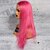 cheap Human Hair Wigs-Virgin Human Hair Full Lace Wig Deep Parting With Ponytail Kardashian style Brazilian Hair Silky Straight Pink colorful Wig 150% Density 12-24 inch with Baby Hair Smooth Best Quality Hot Sale Thick