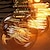 cheap Incandescent Bulbs-1pc Vintage Edison Bulbs with Spiral Filament 40W Dimmable E27 G95 Round Globe Large Antique Light Golden Finish Industrial Design Amber