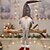 ieftine Decorațiuni de Crăciun-Holiday Decorations Christmas Decorations Christmas Figurines Decorative / Lovely Gray / Red / Green 1pc