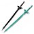 preiswerte Anime Cosplay Swords-Accessories Inspired by Alicization SAO Kirito Anime Cosplay Accessories Anime Accessory Wood Hot 855