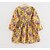זול שמלות מקרית-ילדים קטן בנות שמלה ורד מאובק פרחוני צהוב ורוד מסמיק כחול ים שרוול ארוך בסיסי שמלות