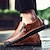 cheap Men&#039;s Slip-ons &amp; Loafers-Men&#039;s Leather Shoes Fall / Spring &amp; Summer Casual / Preppy Daily Office &amp; Career Loafers &amp; Slip-Ons Leather / Cowhide Breathable Non-slipping Shock Absorbing Black / Yellow / Brown