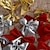 baratos Decorações de Natal-12 pcs bonito arco de natal enfeite de natal decoração da festa do festival casa bowknot baubles bugigangas decoração de ano novo