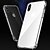 cheap iPhone Cases-Case For Apple iPhone XR / iPhone XS / iPhone XS Max Shockproof / Transparent Back Cover Solid Colored Soft TPU