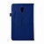 رخيصةأون حافظة تابلت سامسونج-غطاء من أجل Samsung Galaxy Tab A 8.0 (2017) مع حامل / قلب غطاء كامل للجسم لون سادة قاسي جلد PU