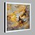 levne Abstraktní malby-Hang-malované olejomalba Ručně malované - Abstraktní Krajina Současný styl Moderní Obsahovat vnitřní rám / Válcované plátno / Reprodukce plátna