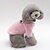 cheap Dog Clothes-Dog Pajamas Puppy Clothes Spots &amp; Checks Stripes Character Sweet Style Casual / Daily Winter Dog Clothes Puppy Clothes Dog Outfits Yellow Red Fuchsia Costume for Girl and Boy Dog 100% Coral Fleece S