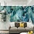 abordables Floral &amp; Plants Fond d&#039;écran-papier peint mural autocollant mural couvrant impression adhésif requis plume toile décor à la maison