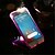 baratos Capas de Telefone-Capinha Para Samsung Galaxy J7 Prime / J7 (2016) / J5 Prime Antichoque / Luz de LED / Transparente Capa traseira Sólido Macia TPU