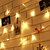 baratos Mangueiras de LED-10m Cordões de Luzes 100 LEDs Branco Quente Decorativa 220-240 V 1conjunto