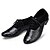 billige Ballroom-sko og moderne dansesko-Herre Dansesko Moderne sko Ballett Joggesko Tvinning Tykk hæl Svart / EU43