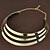 cheap Necklaces-Women&#039;s Choker Necklace Torque Hollow Peace Hope Ladies Punk European Fashion Alloy Gold 45 cm Necklace Jewelry 1pc For Daily Carnival