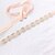 cheap Party Sashes-Satin / Tulle Wedding / Special Occasion Sash With Imitation Pearl / Crystals / Rhinestones Women&#039;s Sashes