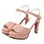 voordelige Damessandalen-Dames Sandalen Dagelijks Blokhak PU Zwart Wit Roze