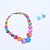 cheap Jewelry Sets-Women&#039;s White Crystal Necklace Earrings Set Tennis Chain Gypsophila Fashion Rhinestone Earrings Jewelry White / Rainbow For Wedding Party 1 set